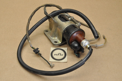 Vtg OEM Honda CB72 CB77 Right Ignition Coil w/ Bracket & Condenser 30510-268-010