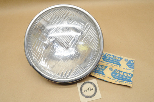 NOS Yamaha XS360 XS400 Head Light Sealed Beam 12V 40/30W 1L9-84320-61