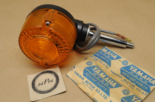 NOS Yamaha MJ50 QT50 LC50 Front Turn Signal Blinker #1 3L8-83310-60