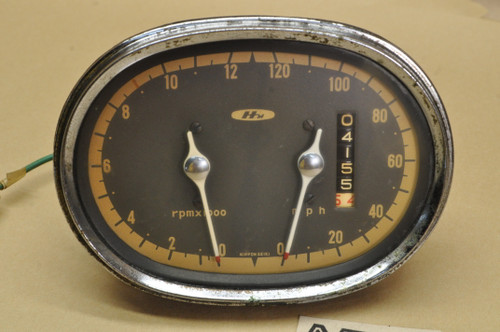 Vintage Used OEM Honda CB72 CB77 Speedometer Tachometer "HM" 37200-268-813