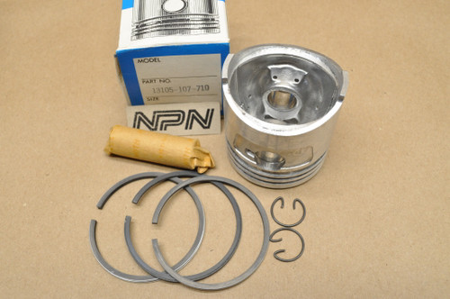 NOS Honda CB100 CL100 CL100S 1.00 Oversize Piston, Ring, Pin & Clips Kit 13105-107-710