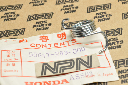 NOS Honda CB450 CL350 CL450 CR250 CT70 SL350 ST90 Foot Peg Spring 50617-283-000