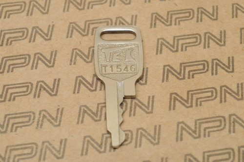 NOS Honda Lock Key & Ignition Switch Ward Cut Double Groove T1546