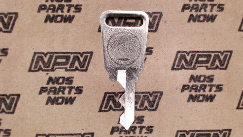  NOS OEM Honda Ignition Lock & Switch Key Single Groove H4606