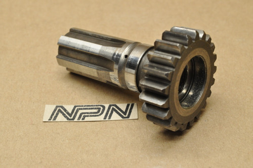 Vintage Used OEM Honda CA72 CA77 Transmission Counter Shaft 21T 23221-255-000