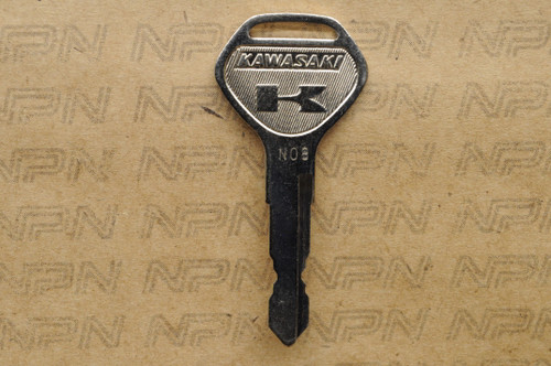 NOS Kawasaki Ignition Switch & Lock Key #N08