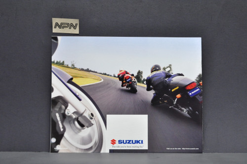 Vtg 1997 Suzuki GSX R600 GSX R750 GSX R1100 W Motorcycle Dealer Brochure