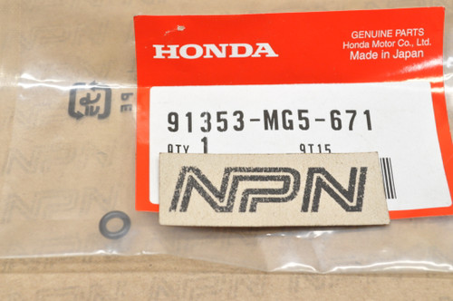 NOS Honda CB1100 F CX650 T GL1200 Gold Wing VF700 VF750 O-Ring 91353-MG5-671