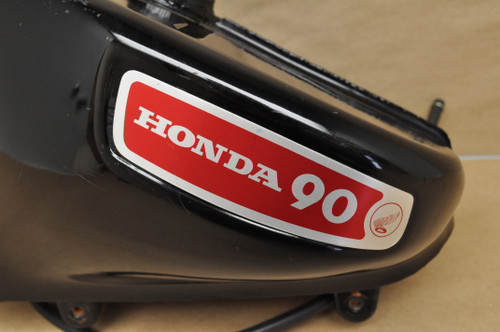 NOS Honda CM91 Fuel Gas Tank Black with Emblems 17500-034-600