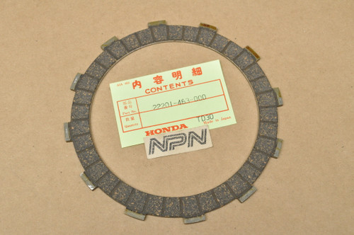 NOS Honda CX500 T CX650 T GL1100 Clutch Friction Disk A 22201-463-000