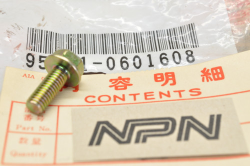 NOS Honda ATC250 CB450 CB750 GL1100 VF1000 VT700 XL350 XR250 Bolt 95701-06016-08