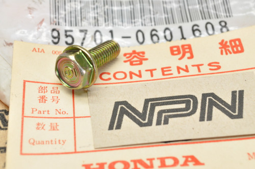 NOS Honda ATC250 CB450 CB750 GL1100 VF1000 VT700 XL350 XR250 Bolt 95701-06016-08