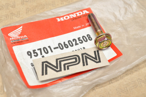 NOS Honda ATC200 CB750 CBX CR250 GL1100 VF1000 XL80 XR350 Bolt 95701-06025-08