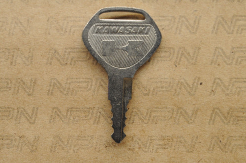 NOS Kawasaki Ignition Switch & Lock Key #836 27008-068-36