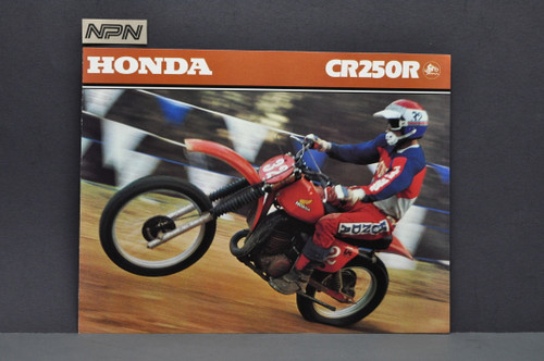 Vintage NOS 1979 Honda CR250 R Motorcycle Brochure