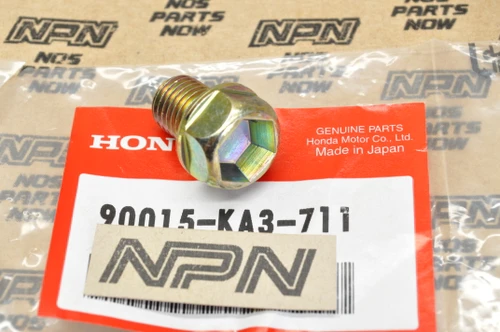 NOS Honda ATC250 CR500 XL250 XL600 XR250 XR350 XR500 Drain Bolt 90015-KA3-711