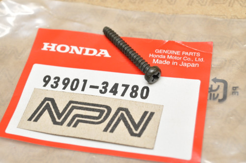 NOS Honda CB125 CH250 CMX250 CMX450 VT1100 VT600 Tapping Screw 93901-34780