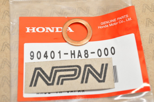 NOS Honda TRX250 TRX300 TRX350 TRX400 Fourtrax Seal Washer 90401-HA8-000