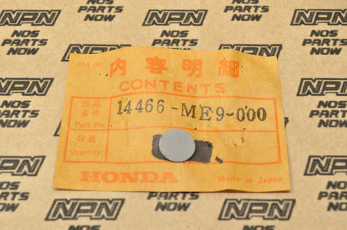 NOS Honda PC800 VT1100 C VT700 Tappet Adjusting Shim 14466-ME9-000