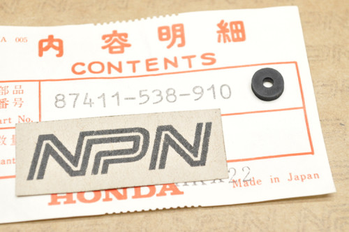 NOS Honda GL1000 GL1100 GL1200 VF700 VF750 Emblem Rubber 87411-538-910