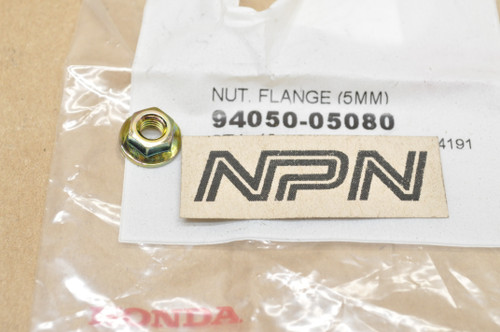 NOS Honda ATC250 CBR1000 CR250 GL1200 TRX350 VF700 VT700 Nut 94050-05080