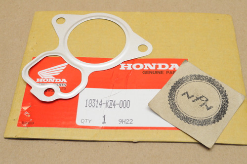 NOS Honda 1987-1989 CR125 R Exhaust Joint Gasket 18314-KZ4-000