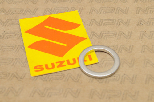 NOS Suzuki GSX-R1100 GSX-R750 GSX1100 Aluminum Oil Hose Gasket 09168-16003
