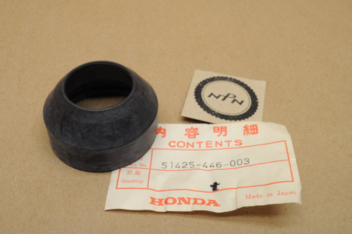 NOS Honda XR185 XR200 Front Fork Dust Seal 51425-446-003