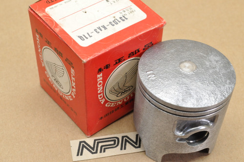 NOS Honda 1983 CR125 R Piston .50 Oversize 13103-KA3-710