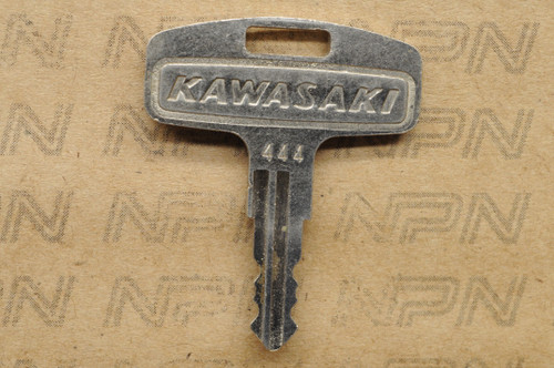 NOS Kawasaki Ignition Switch & Lock Key #444 27008-063-44