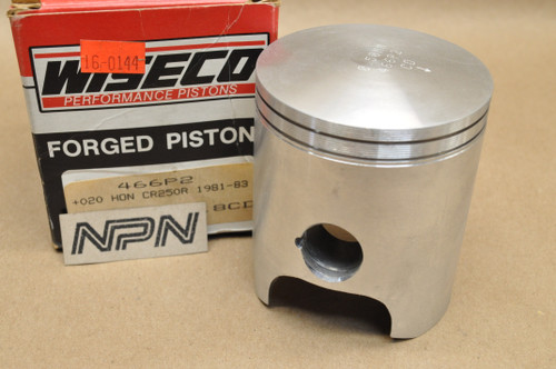 NOS Honda 1981-83 CR250 R Wiseco 66.5 mm Piston 466 P2