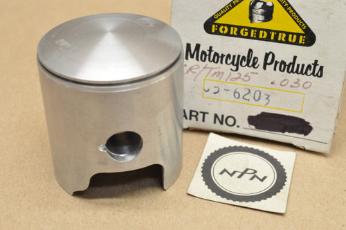 NOS Honda CR125 MT125 Forged True 1.00 Oversize (.030) 57mm Piston 01-0033 