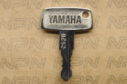 NOS Yamaha Ignition Switch & Lock Key #2620