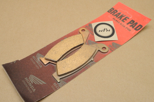 NOS Honda CR250 R XR250 R XR600 R Front Brake Shoe Pad Set 06455-KS6-P00