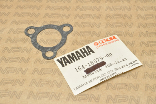 NOS Yamaha 1968-69 YG5 Shifter Blind Plug Gasket 164-18579-00