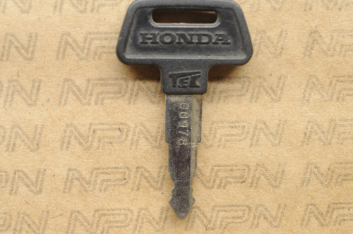NOS Honda OEM Ignition Switch & Lock Key #00978