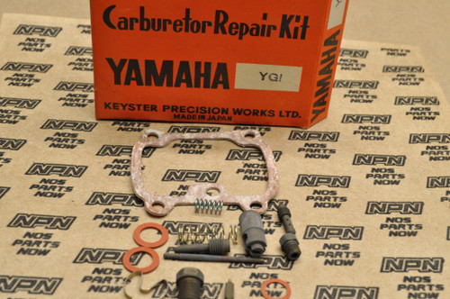 NOS Yamaha YG1 Keyster Carburetor Carb Jets Needle Spring Repair Rebuild Kit