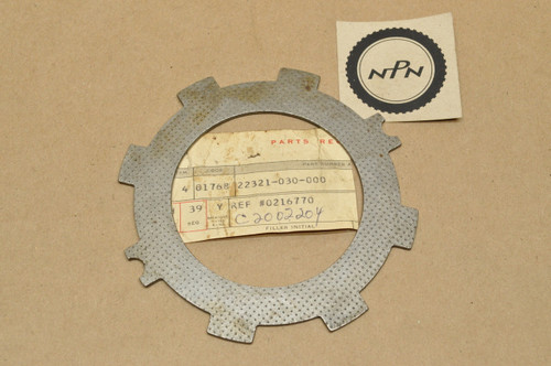 NOS Honda C200 CA200 CL90 S90 SL90 Clutch Plate B 22321-030-000