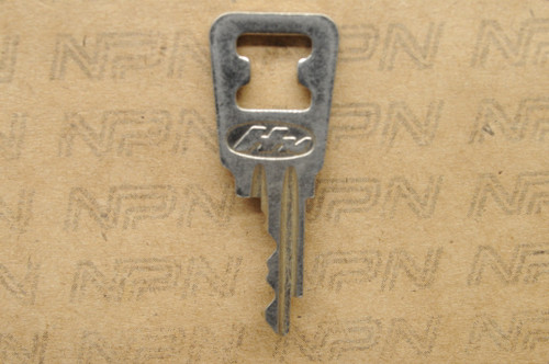 NOS Honda OEM Ignition Switch & Lock Key Ward Cut Single Groove H6841