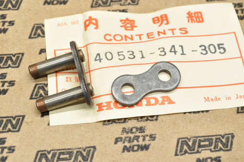 NOS Honda CB450 CB500 CB550 CB750 CL450 Drive Chain Master Link 40531-341-305