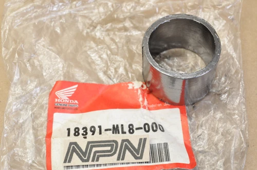 NOS Honda ATC250 CB400 F CB500 T GL1200 S90 Exhaust Muffler Gasket 18391-ML8-000