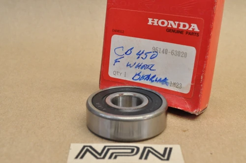 NOS Honda CA72 CB350 CB450 CB750 CL350 CL72 SL350 ST90 XL125 Bearing 96140-63020