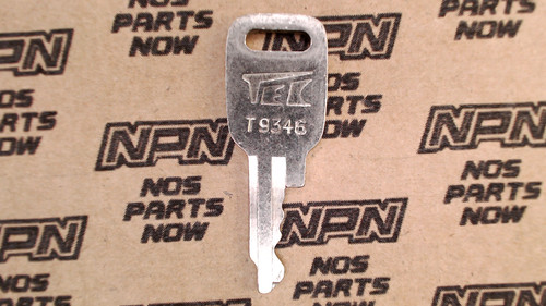 NOS Honda Lock Key & Ignition Switch Ward Cut Double Groove T9346