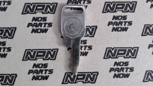 NOS Honda OEM Ignition Switch & Lock Key Ward Cut Double Groove T7697