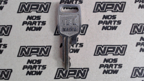NOS Honda OEM Ignition Switch & Lock Key Ward Cut Double Groove T7697