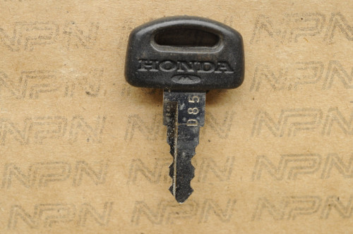 NOS Honda OEM Ignition Switch & Lock Key #D85
