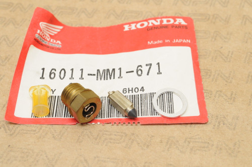 NOS Honda CBR1000 CBR600 VF500 VFR700 VFR750 Carburetor Float Valve Set 16011-MM1-671