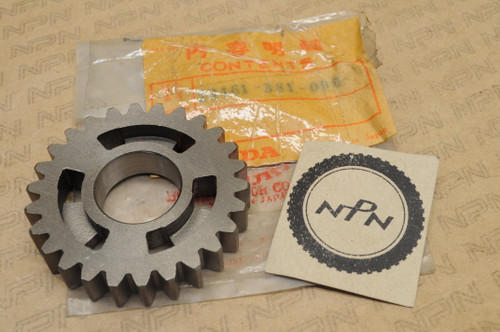 NOS Honda CR250 M Mainshaft Forth 4th Gear 26T 23461-381-000