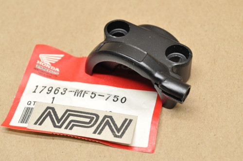 NOS Honda 1985-86 VT500 C Shadow Choke Lever Holder 17963-MF5-750