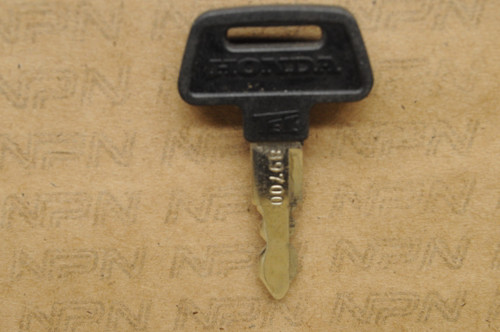 NOS Honda OEM Ignition Switch & Lock Key # 89700